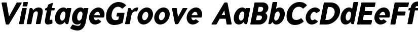 VintageGroove font