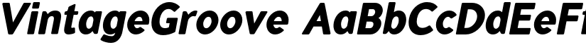 VintageGroove font