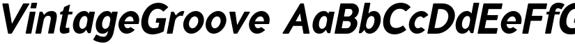 VintageGroove font