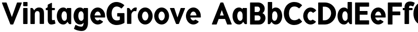 VintageGroove font