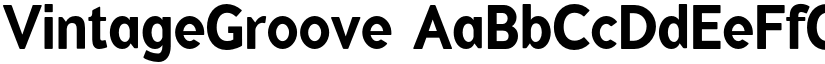 VintageGroove font