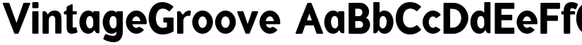 VintageGroove font