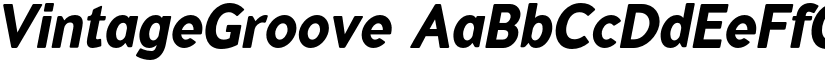 VintageGroove font
