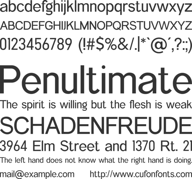 MoonbeamsSans font preview