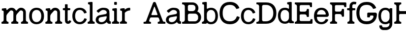 montclair font download