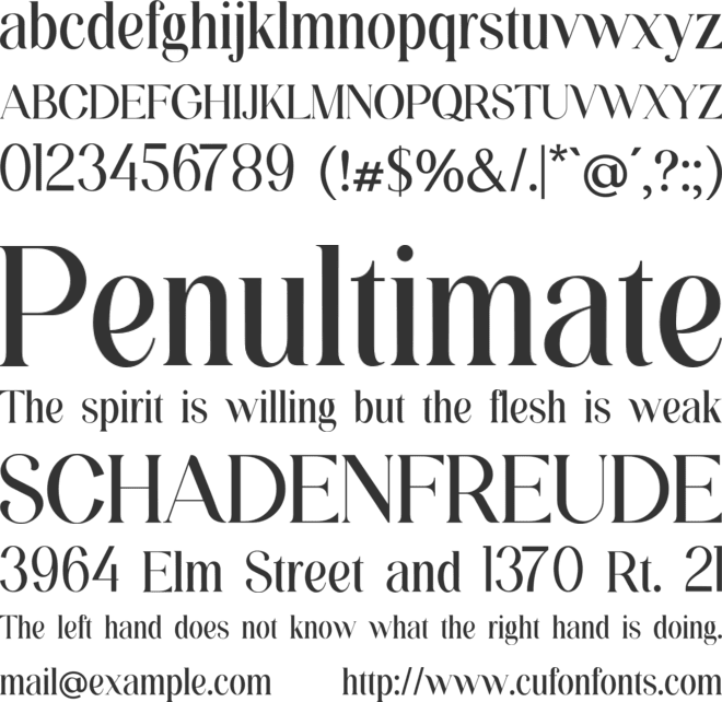 imperial glorieux font preview