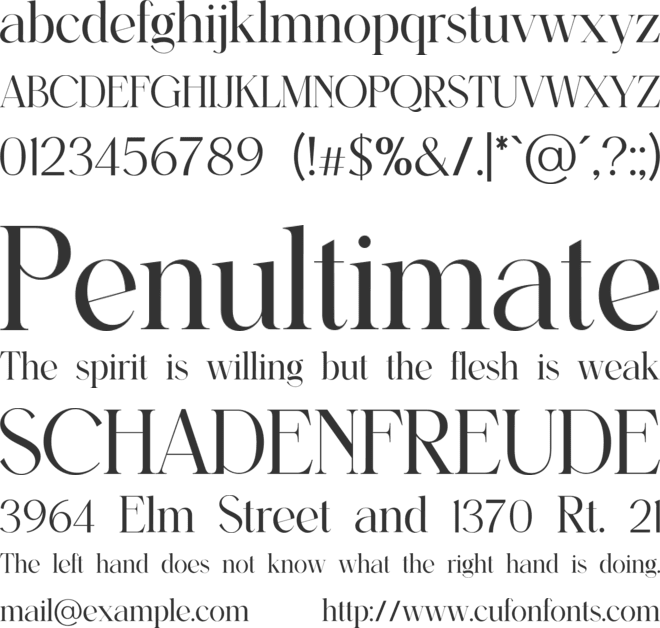 THE KNIGHT MACHINE font preview