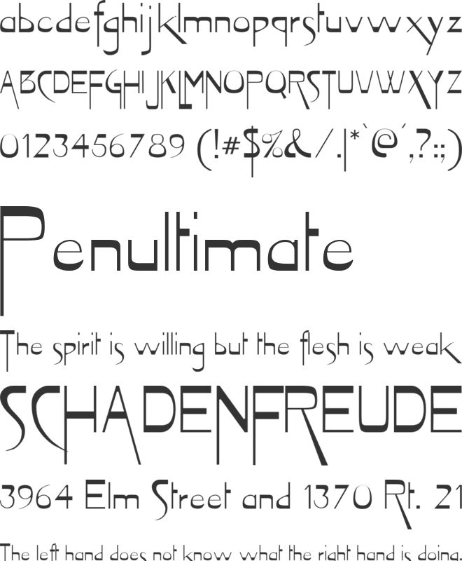 Speiciest Magnets of World font preview