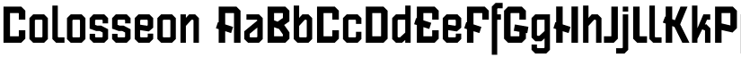 Colosseon font download