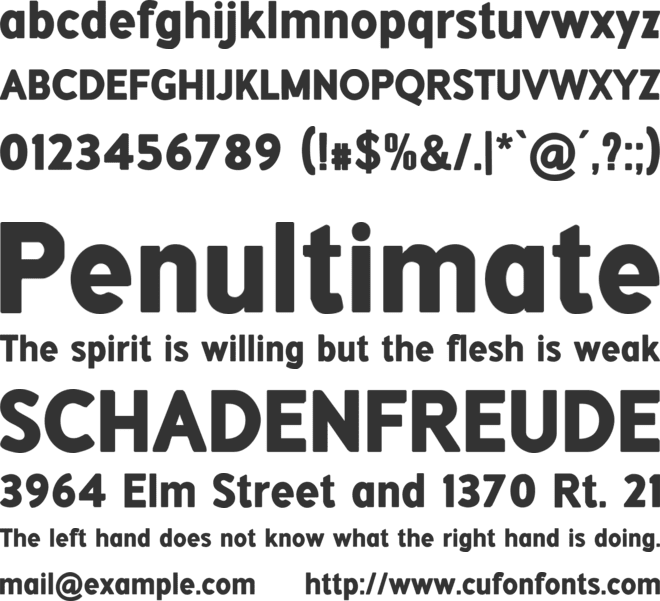 BOULEVARDUnionClub font preview
