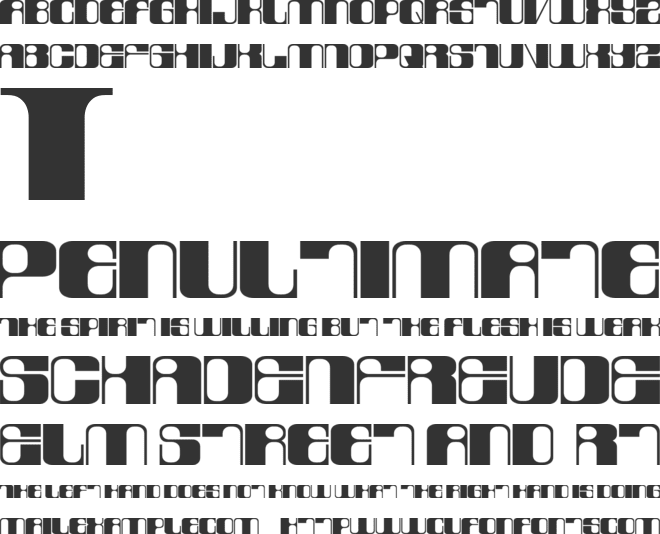 Laurel Or Hardy font preview