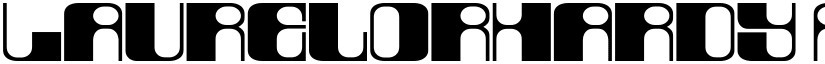 LaurelOrHardy font