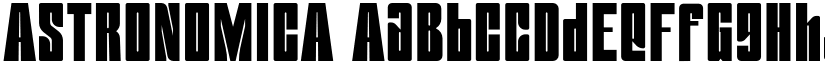 ASTRONOMICA font download