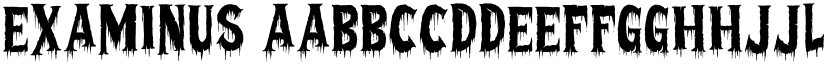 Examinus font download