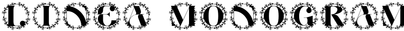 Linea Monogram font