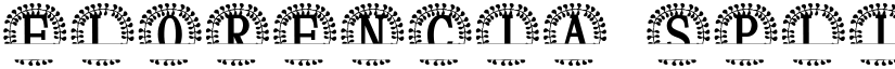 Florencia Split Monogram font