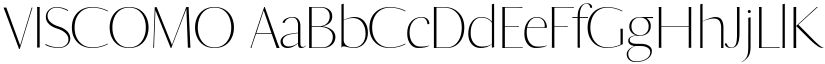 VISCOMO font