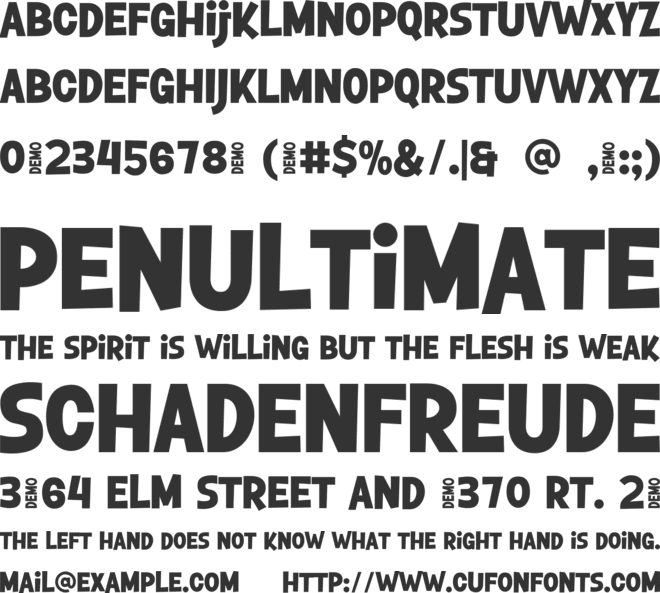 Fuzamic Personal Use font preview