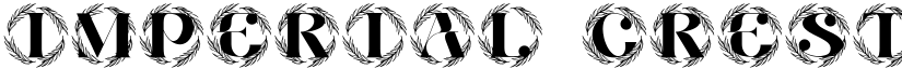 Imperial Crest Monogram font