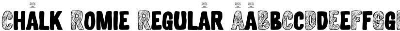 Chalk Romie font download