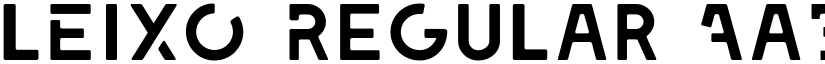 LEIXO font download
