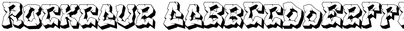 Rockcave font