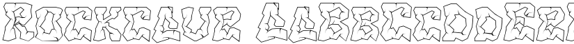 Rockcave font