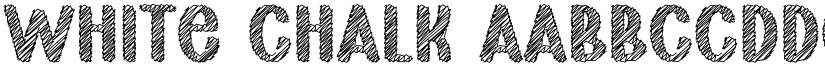 White Chalk font