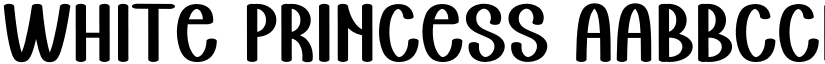 White Princess font