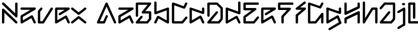 Navex font