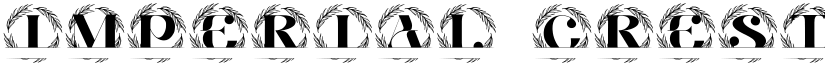 Imperial Crest Split Monogram font download