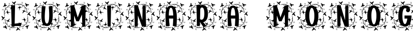 Luminara Monogram font download