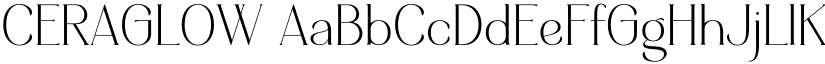 CERAGLOW font download