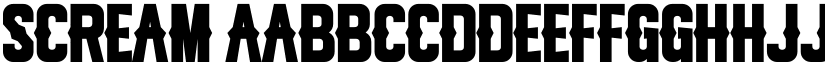 Scream font download