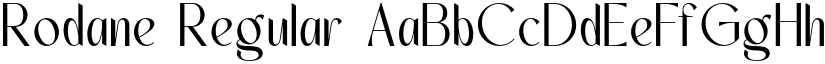 Rodane font download
