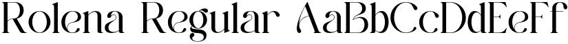 Rolena font download