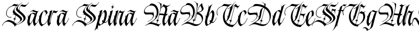 Sacra Spina font download