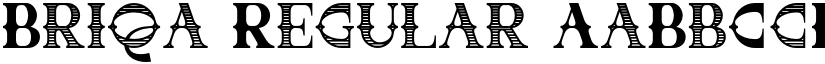 Briqa Regular font