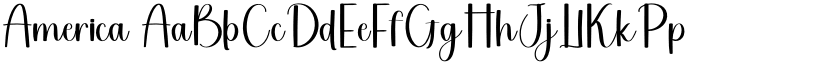 America font