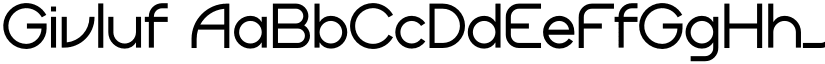 Givluf font download