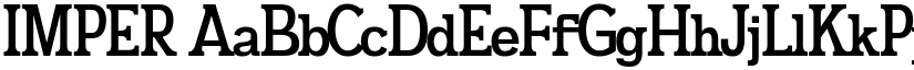 IMPER font download
