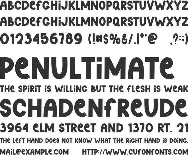 Simple Capitalist font preview