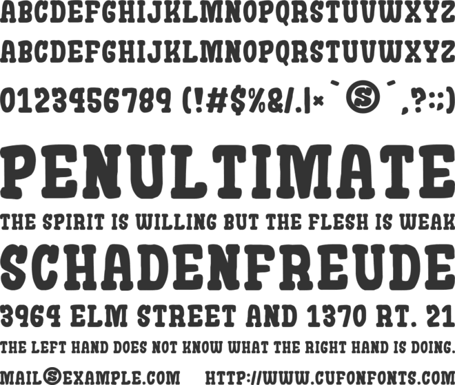 Kinako Mochi font preview