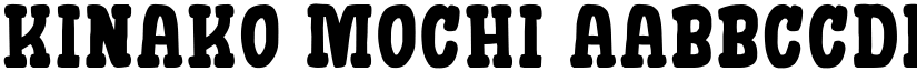 Kinako Mochi font download