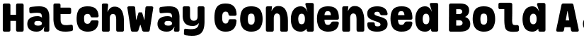 Hatchway font download