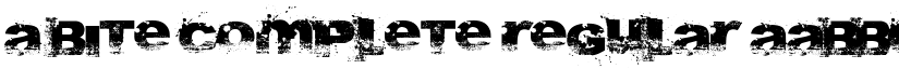 A bite complete font download