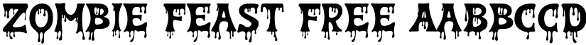 Zombie Feast Free font