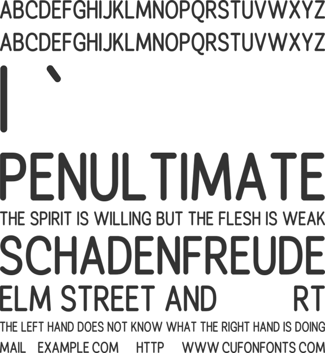 Pumpkinlight font preview