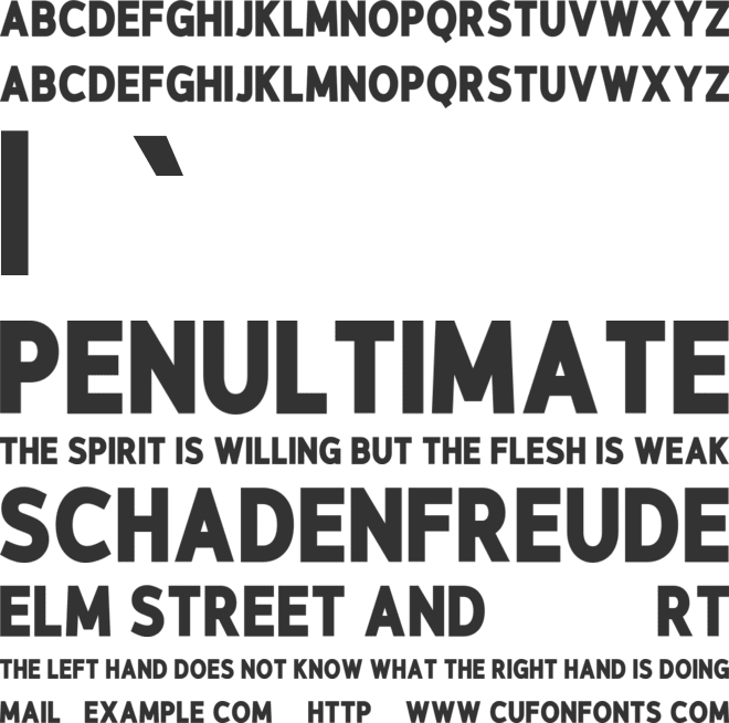 Witchling font preview