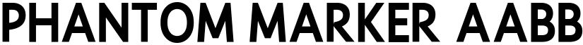 Phantom Marker font download